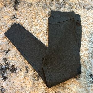 LOFT Grey Sparkle Leggings